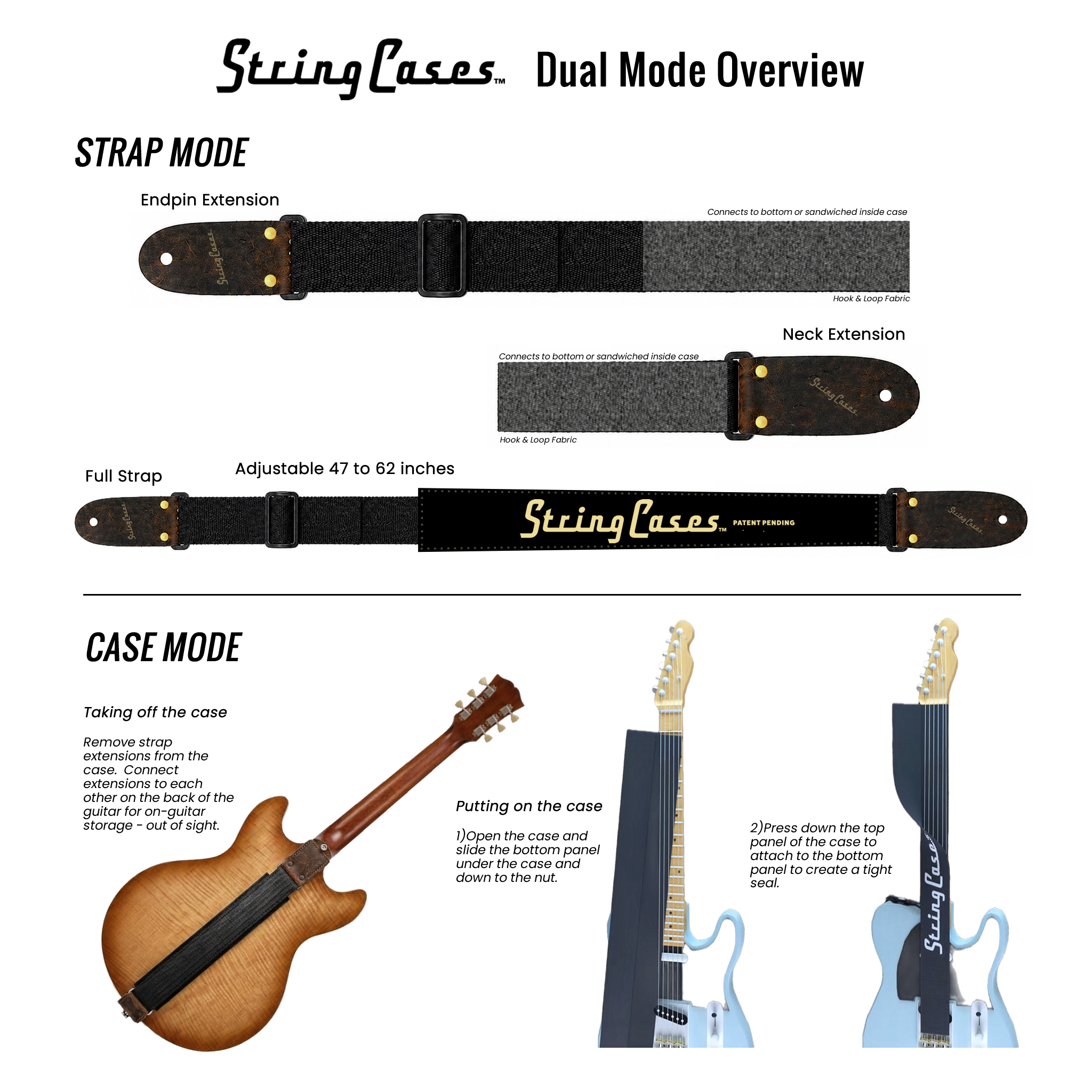 String Cases™ Founder Series Guitar Strap