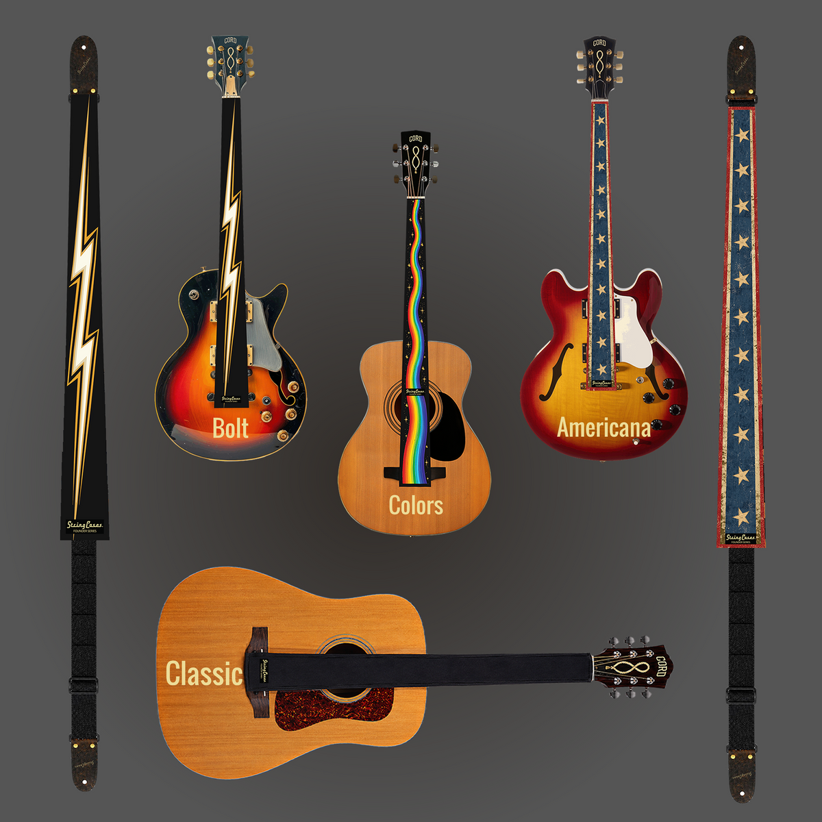 Founder Series Guitar Strap